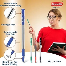 Reynolds Brite Ball Pen - 0.7mm - Blue - Set of 5